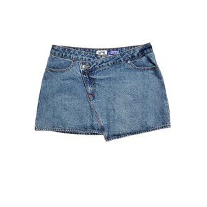 Classic Blue Denim Mini Skirt